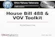 [Insert Logo Here] House Bill 488 & VOV Toolkit The Northwest Crew