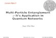 07.06.2006 Uni-Heidelberg Physikalisches Insitut Jian-Wei Pan Multi-Particle Entanglement & It’s Application in Quantum Networks Jian-Wei Pan Lecture Note