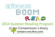 Hey! You’re invited to Fizz, Boom, Read! Summer Reading Program at your library this summer!