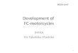 Development of FC-motorcycles 1 IMMA Mr Takehiko Mashiba RESS-12-07