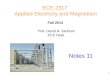 Prof. David R. Jackson ECE Dept. Fall 2014 Notes 11 ECE 2317 Applied Electricity and Magnetism 1