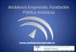 Andalucía Emprende, Fundación Pública Andaluza 