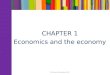 CHAPTER 1 Economics and the economy ©McGraw-Hill Education, 2014