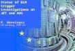 R. Wenninger 1 (35) Sat. Workshop to EPS on Fuelling 16 th June 2008 Status of ELM trigger investigations on JET and AUG R. Wenninger IPP Garching, EFDA