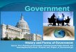 History and Forms of Government Source: The 4 Theories of Government, Gwinnett County Public Schools. and 
