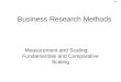 8-1 Business Research Methods Measurement and Scaling: Fundamentals and Comparative Scaling
