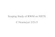 Scoping Study of RWM on NSTX C Neumeyer 2/21/3. Purpose: 1) identify the design issues, 2) develop the design concepts and 3) outline the tasks GA/PPPL