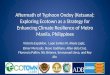 Aftermath of Typhoon Ondoy (Ketsana): Exploring Ecotown as a Strategy for Enhancing Climate Resilience of Metro Manila, Philippines Victoria Espaldon,