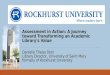 Assessment in Action: A Journey toward Transforming an Academic Library's Value Danielle Theiss Dion Library Director, University of Saint Mary formally