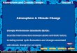 Atmosphere and Climate ChangeSection 1 Atmosphere & Climate Change Georgia Performance Standards SEV3a: Describe interconnections between abiotic and biotic