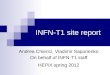 INFN-T1 site report Andrea Chierici, Vladimir Sapunenko On behalf of INFN-T1 staff HEPiX spring 2012
