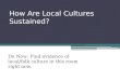 How Are Local Cultures Sustained? Do Now: Find evidence of local/folk culture in this room right now