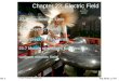Slide 1Fig 23CO, p.707 Chapter 23: Electric Field 23-3 Coulomb’s Law 23-4 Electric Field 23-6 Electric field lines 23-7 Motion of charged particles in
