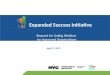 April 17, 2012 Expanded Success Initiative Request for Listing Webinar for Approved Organizations