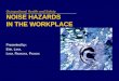 Occupational Health and Safety NOISE HAZARDS IN THE WORKPLACE Presented by: Erin, Lxxx, Lxxx, Rxxxxxx, Pxxxxx