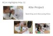 Kite Project Sketching and discussing Kites KG1A Highlights-May 15