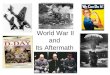 World War II and Its Aftermath. Going to the Mall… A young mother took her young son, age 5, with her to the mall for some shopping. While cruising through