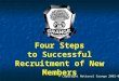 Four Steps to Successful Recruitment of New Members © Copyright National Grange 2002-07