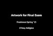 Artwork for Final Exam Freshmen Spring ’15 O’Day; Religion