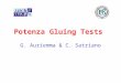 Potenza Gluing Tests G. Auriemma & C. Satriano. Muon Meeting 13/02/2004 LNF G. Auriemma2 The first gluing machine is now in Potenza. It is fully operational