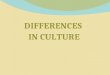 DIFFERENCES IN CULTURE. 3-2 What Is Cross-Cultural Literacy?  Cross-cultural literacy is an understanding of how cultural differences across and within