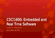 CSCI1600: Embedded and Real Time Software Lecture 31: Verification IV Steven Reiss, Fall 2015