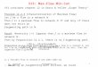 13. Lecture WS 2008/09Bioinformatics III1 V13: Max-Flow Min-Cut V13 continues chapter 12 in Gross & Yellen „Graph Theory“ Theorem 12.2.3 [Characterization