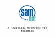 A Practical Overview for Teachers. What is SAM Learning GO!? SAM Learning is the market leader in online revision and exam practice for KS3 and GCSE,