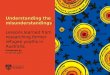 The University of SydneyPage 1 Understanding the misunderstandings Understanding the misunderstandings: Lessons learned from researching former refugee