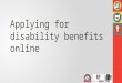 Applying for disability benefits online. What can I accomplish using the Social Security website? Apply for Medicare, retirement or disability benefits