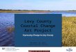 Expressing Change Goal: To creatively express the challenges and opportunities of the changing coast in Levy County Goal: To creatively express the challenges