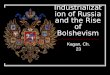 Kagan, Ch. 23 Industrialization of Russia and the Rise of Bolshevism