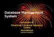 Database Management System Conducted By Provincial Computer Resource Centre Gurudeniya Jayaratna Alahakoon