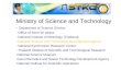 Ministry of Science and Technology - Department of Science Service - Office of Atom for peace - National Institute of Metrology (Thailand) - National Science
