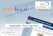 Copyright – Five Top Tips 9 March 2010. 2 Hi! Jason Miles-Campbell JISC Legal Service Manager jason.miles-campbell@jisclegal.ac.uk 0141 548 4939 