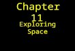 Chapter 11 Exploring Space. Section 2: Early Space Missions People have been curious about space since they first had a conscience. They tried to figure