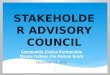 STAKEHOLDER ADVISORY COUNCIL Community Choice Partnership Money Follows the Person Grant December 17, 2015 1