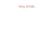 Why HTML. This is my home page. My name is Ali. I’m studying Technology Education
