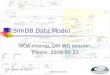 IVOA, Trieste, DM 2008-05-22Gerard Lemson SimDB Data Model IVOA interop, DM WG session Trieste, 2008-05-22