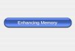 Enhancing Memory. Poor encoding STM Elaborate encoding LTM