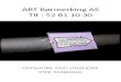 ABT Rørmerking AS Tlf : 52 81 10 30 OFFSHORE AND ONSHORE PIPE MARKING