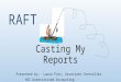 Casting My Reports Presented by: Laura Putz, Associate Controller HSC Unrestricted Accounting September 25, 2015