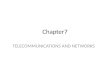Chapter7 TELECOMMUNICATIONS AND NETWORKS. Content e-Business Systems – Cross-Functional Enterprise Applications – Enterprise Application Integration –