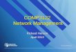 COMP3122 Network Management Richard Henson April 2012