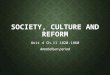 SOCIETY, CULTURE AND REFORM Unit 4 Ch.11 1820-1860 Antebellum period