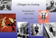 Changes in Society The Roaring 20’s (1919-1929) Chapter 25, Section 2