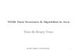 M180: Data Structures & Algorithms in Java Trees & Binary Trees Arab Open University 1