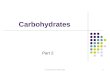 Carbohydrates Part 2 M. Zaharna Clin. Chem. 20151