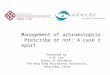 Management of achromatopsia. Prescribe or not: A case report Presented by K.M. Law, School of Optometry, The Hong Kong Polytechnic University, Hong Kong,