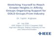 Stretching Yourself to Reach Greater Heights in Affinity Groups Organizing Support for GOLD Groups From Industry Dr. Tuptim Angkaew 15 th July 2006 IEEE